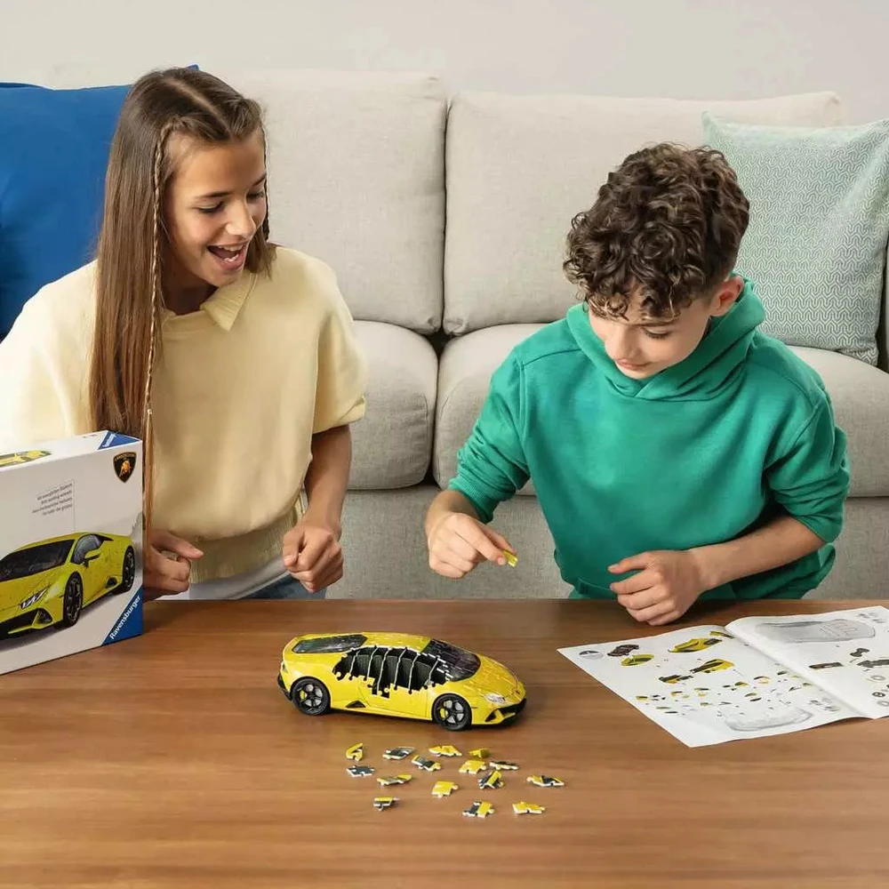 Ravensburger 3D Dėlionė 156 vnt. - Geltonas Lamborghini