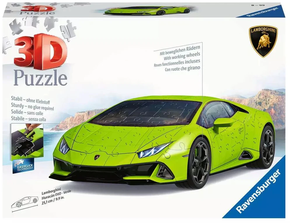 Ravensburger 3D Dėlionė 108 vnt. - Lamborghini