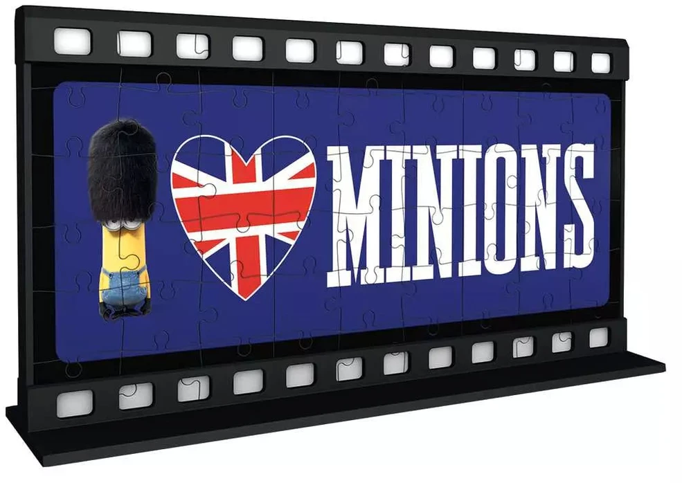Ravensburger 3D dėlionė „Pimpačiukai Britanijoje“, 108 det., nuo 8 m.