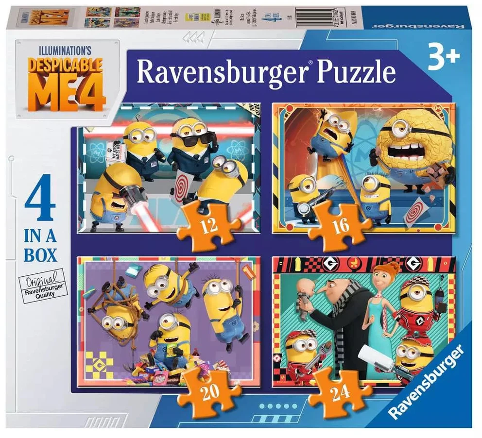 Ravensburger Dėlionė 72 vnt. - Bjaurusis aš 4