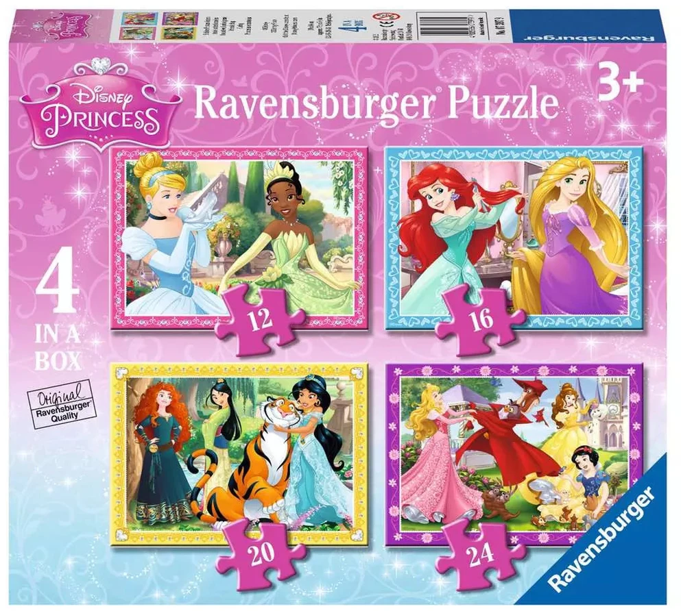 Ravensburger Dėlionė 72 vnt. - Princesės