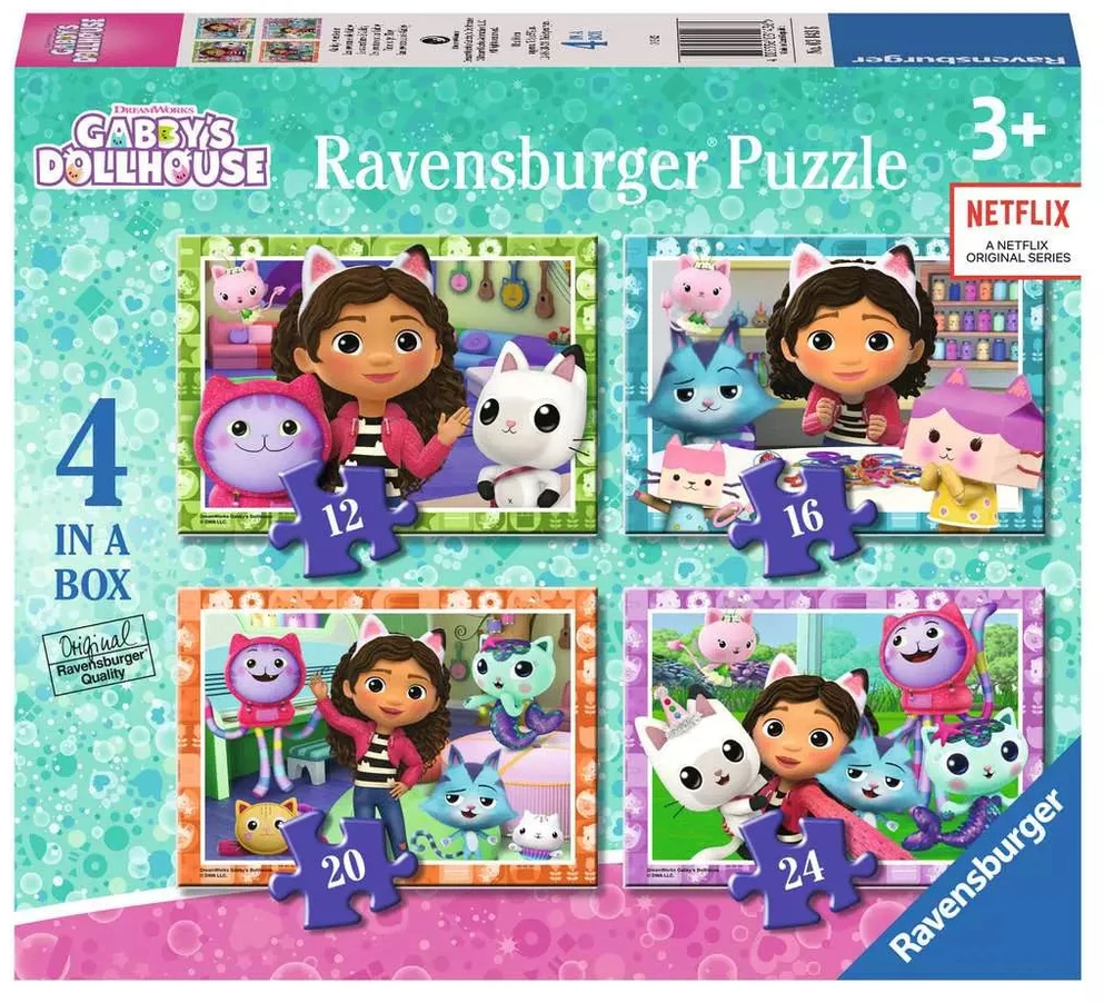 Ravensburger Dėlionė 72 vnt. - Gabby ir kačiukai