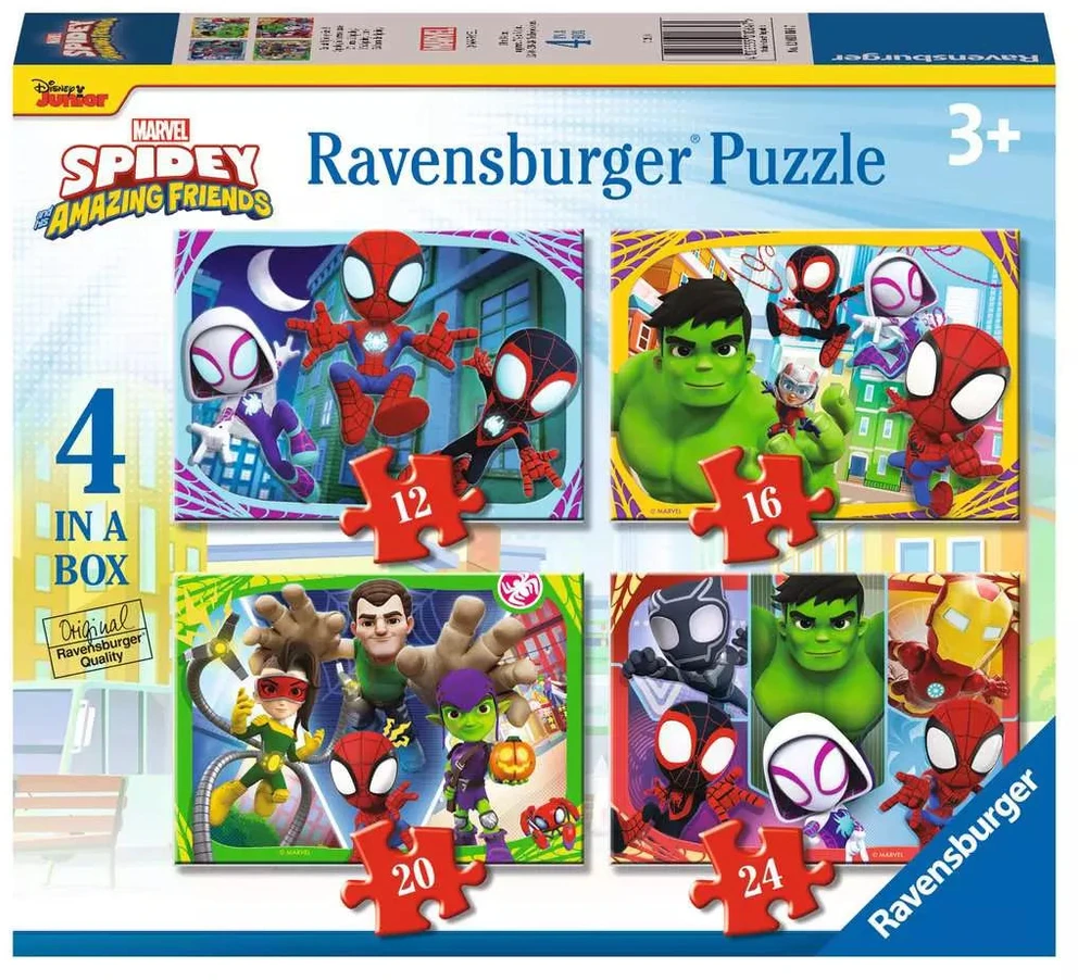 Ravensburger Dėlionė 72 vnt. - Spidey ir jo nuostabūs draugai
