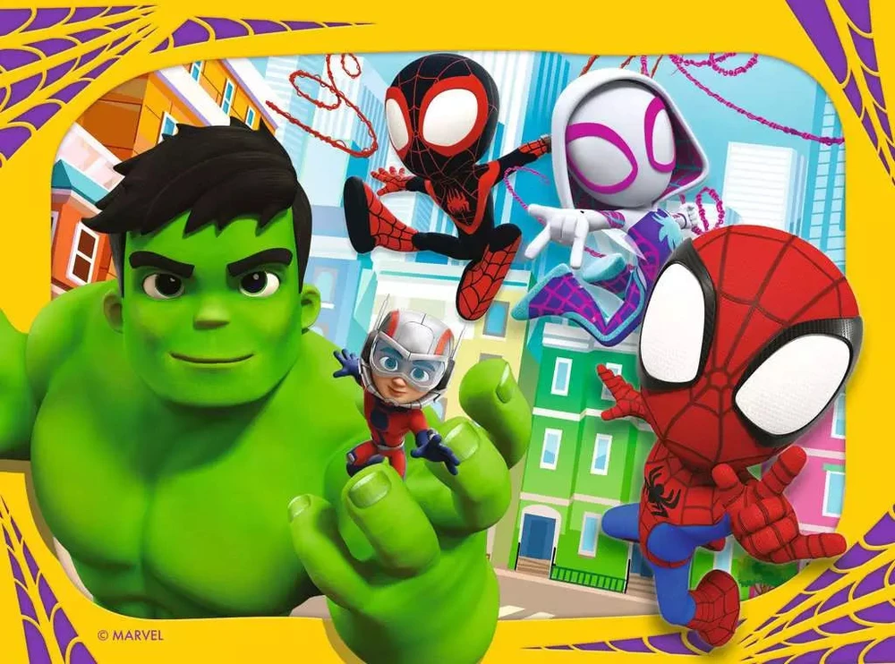 Ravensburger Dėlionė 72 vnt. - Spidey ir jo nuostabūs draugai