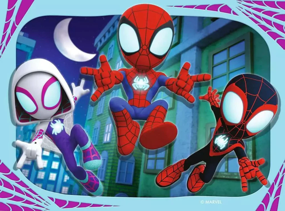 Ravensburger Dėlionė 72 vnt. - Spidey ir jo nuostabūs draugai