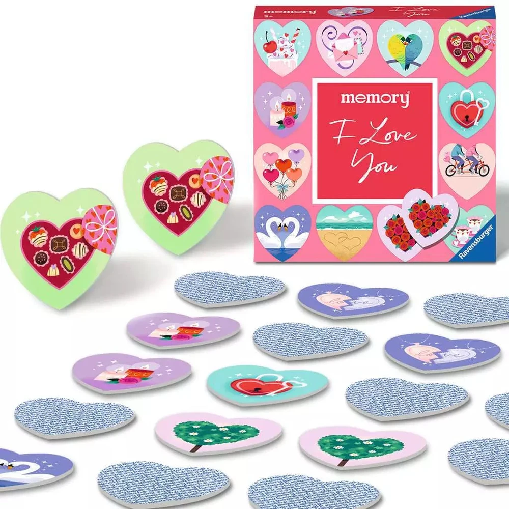Ravensburger atminties žaidimas „Moments memory® I Love You“