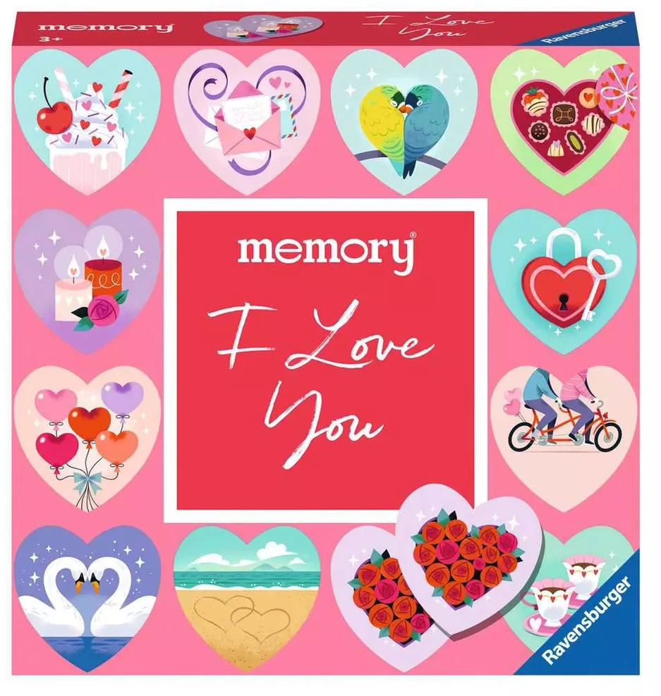 Ravensburger atminties žaidimas „Moments memory® I Love You“