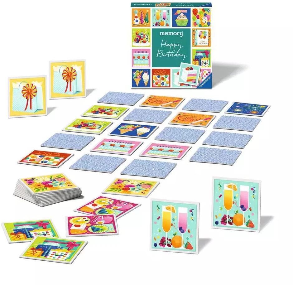 Ravensburger atminties žaidimas „Moments memory® Birthday“