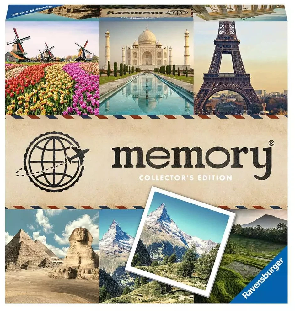 Ravensburger atminties žaidimas „Travel Collector's memory®“, nuo 4 m.