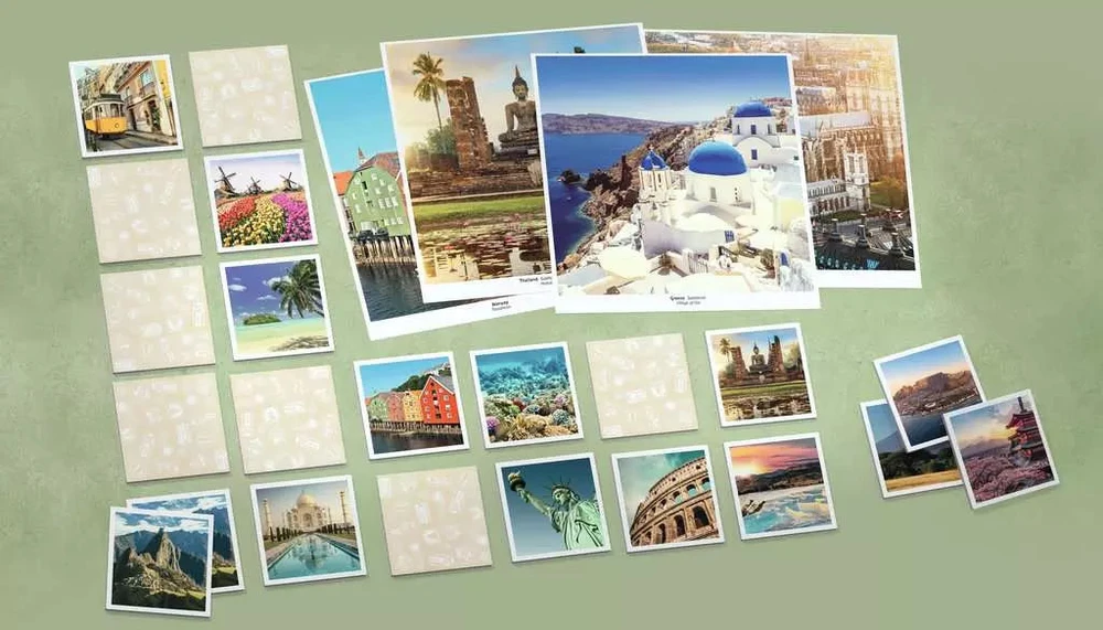 Ravensburger atminties žaidimas „Travel Collector's memory®“, nuo 4 m.