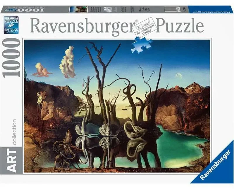 Ravensburger Dėlionė 1000 vnt. - Gulbės