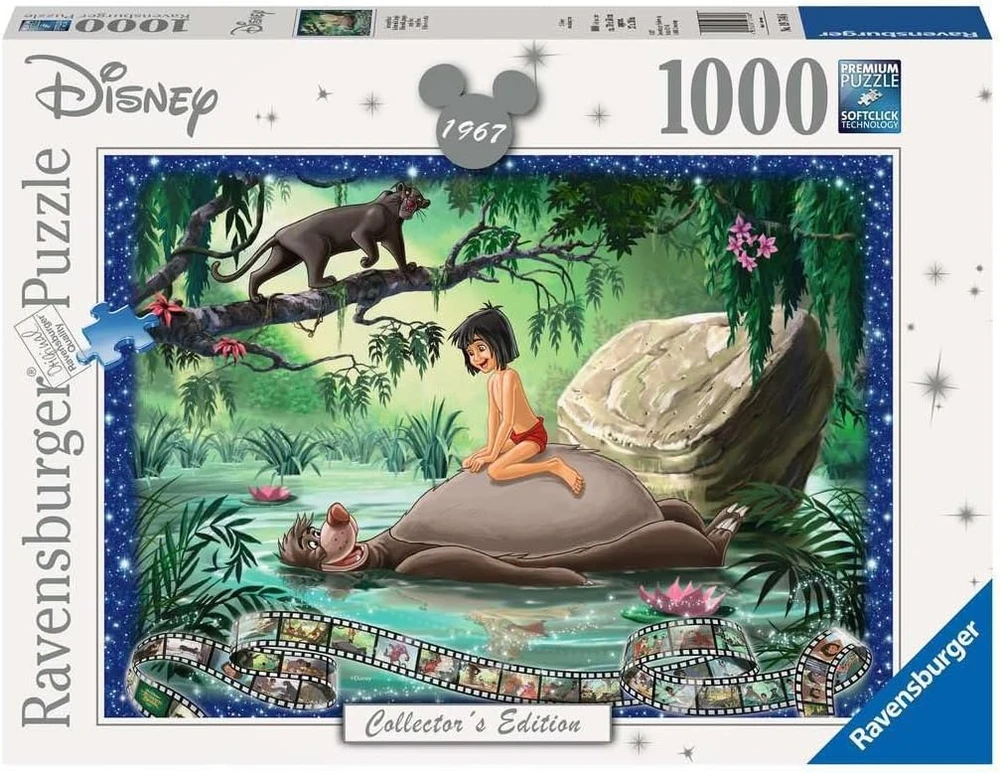 Ravensburger Dėlionė 1000 vnt. - Džiunglių knyga