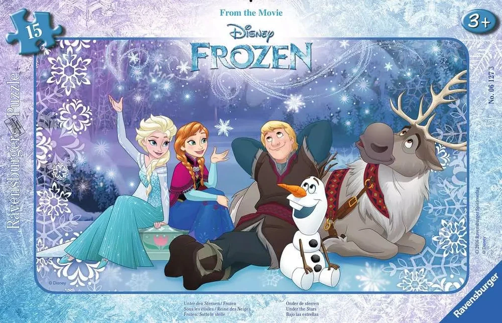 RAVENSBURGER dėlionė Frozen 15vnt, 06127