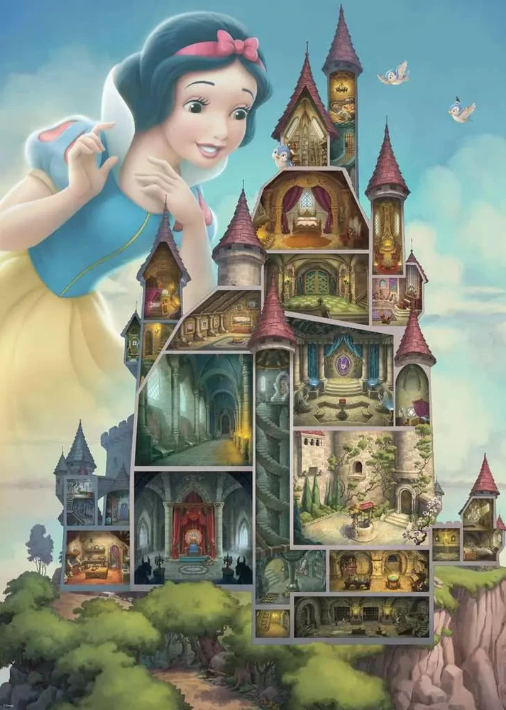 Ravensburger Dėlionė 1000 vnt. - Snieguolė