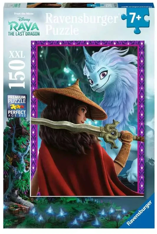 Ravensburger dėlionė „Disney Raja: paskutinis drakonas“, 150 XXL det., nuo 7 m.