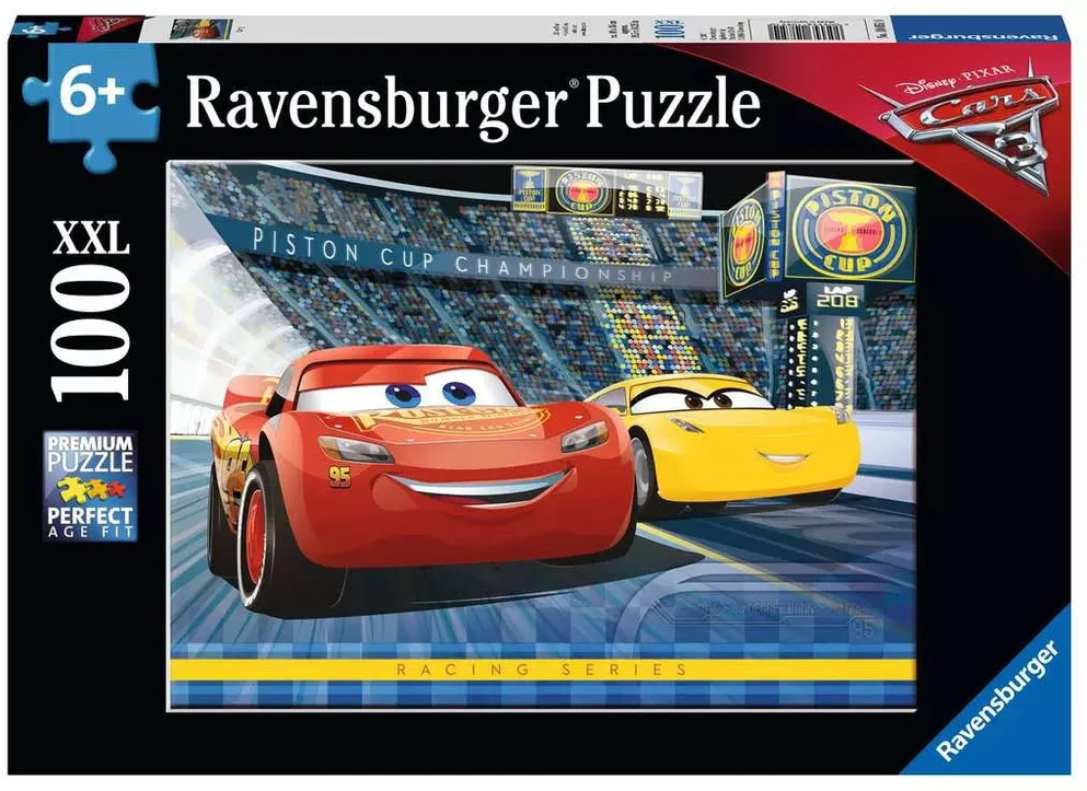 Ravensburger Dėlionė 100 vnt. - Ratai 3