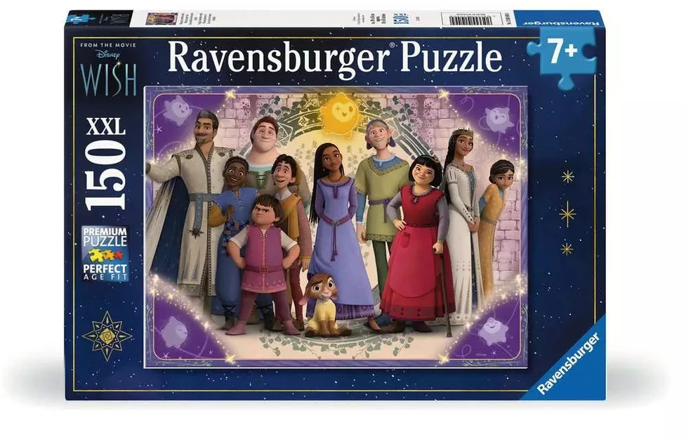 Ravensburger dėlionė „Disney Wish: norai pildosi“, 150 XXL det., nuo 7 m.