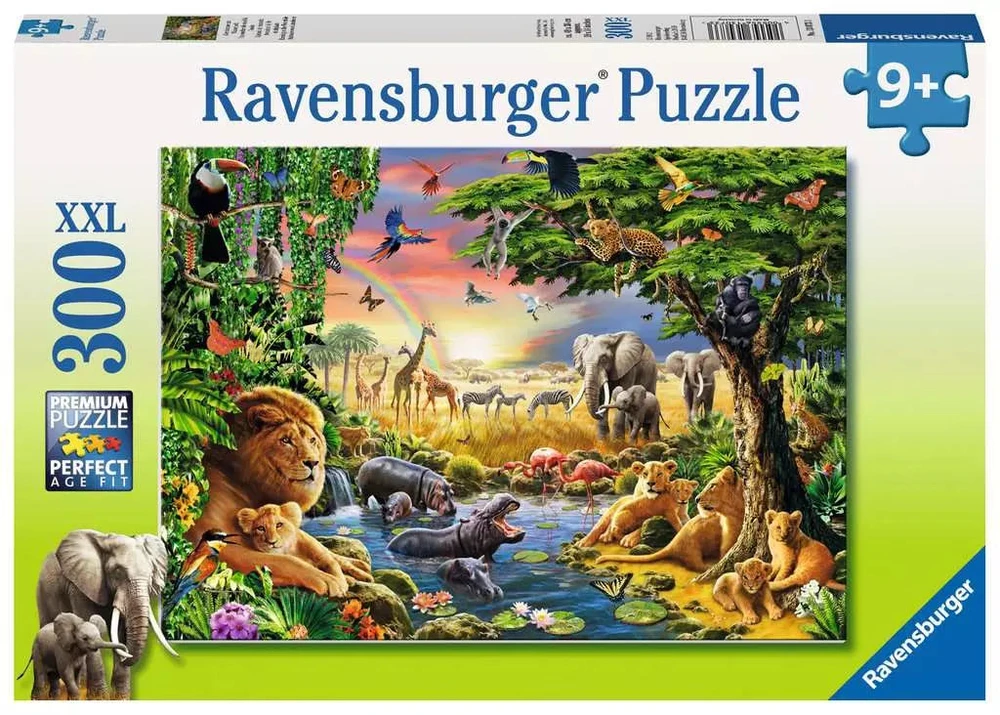 Ravensburger Dėlionė 300 vnt. - Vakaras prie vandens telkinio