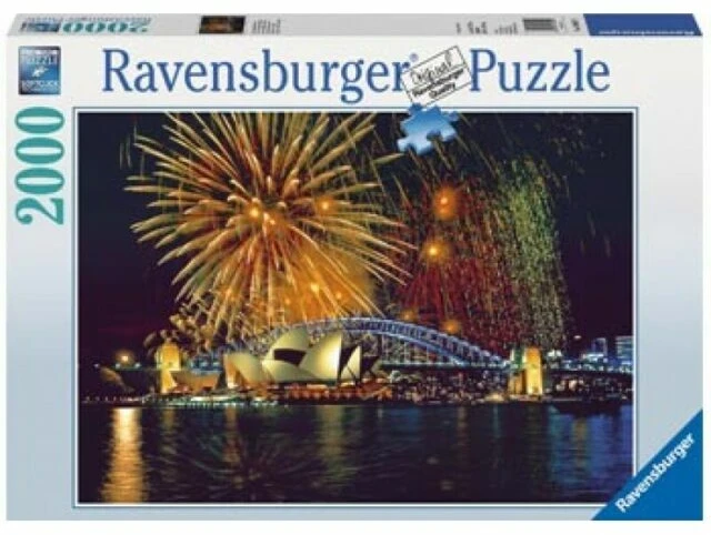 Ravensburger dėlionė „Fejerverkai virš Sidnėjaus“, 2000 det.