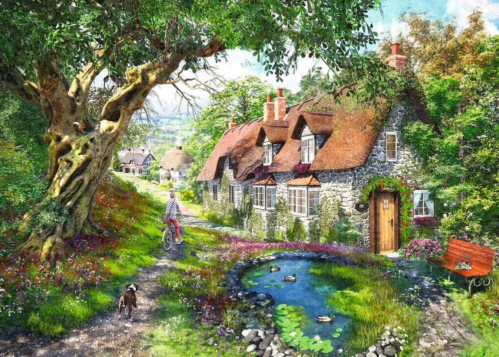Ravensburger Dėlionė 1000 vnt. - Kelias namo