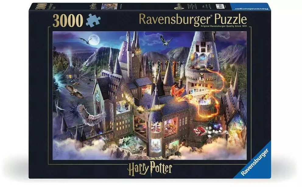 Ravensburger dėlionė „Haris Poteris: Hogvartso pilis“, 3000 det.