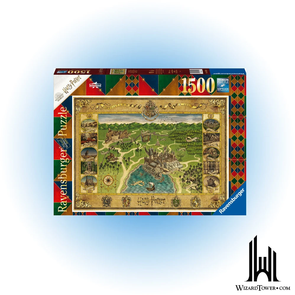 Ravensburger Dėlionė 1500 vnt. - Hogvartso žemėlapis