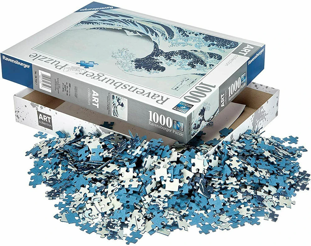Ravensburger "2D" Dėlionė 1000 vnt. - Didžioji banga Kaganavoje