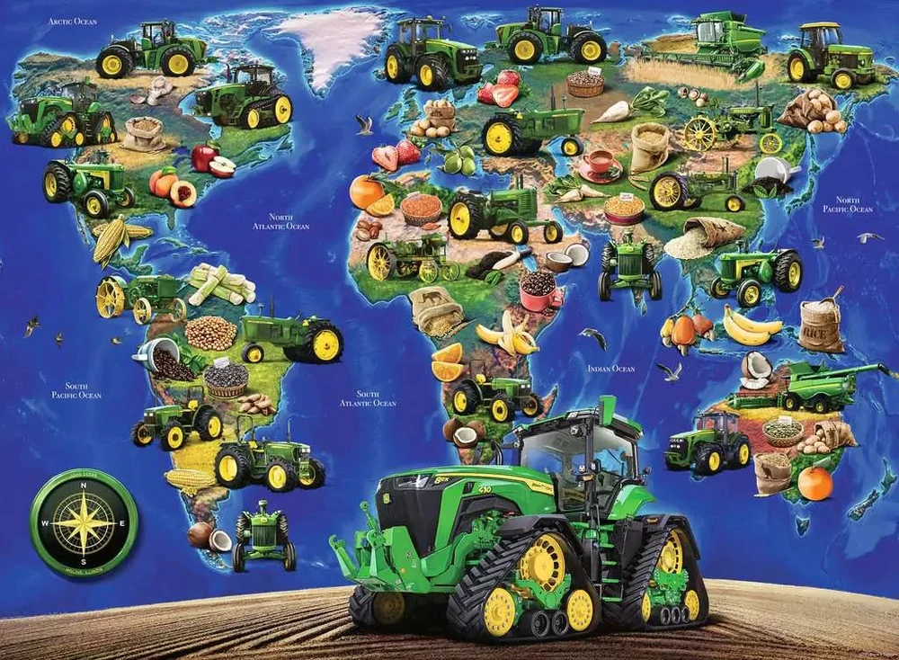 Ravensburger Dėlionė 300 vnt. - John Deere