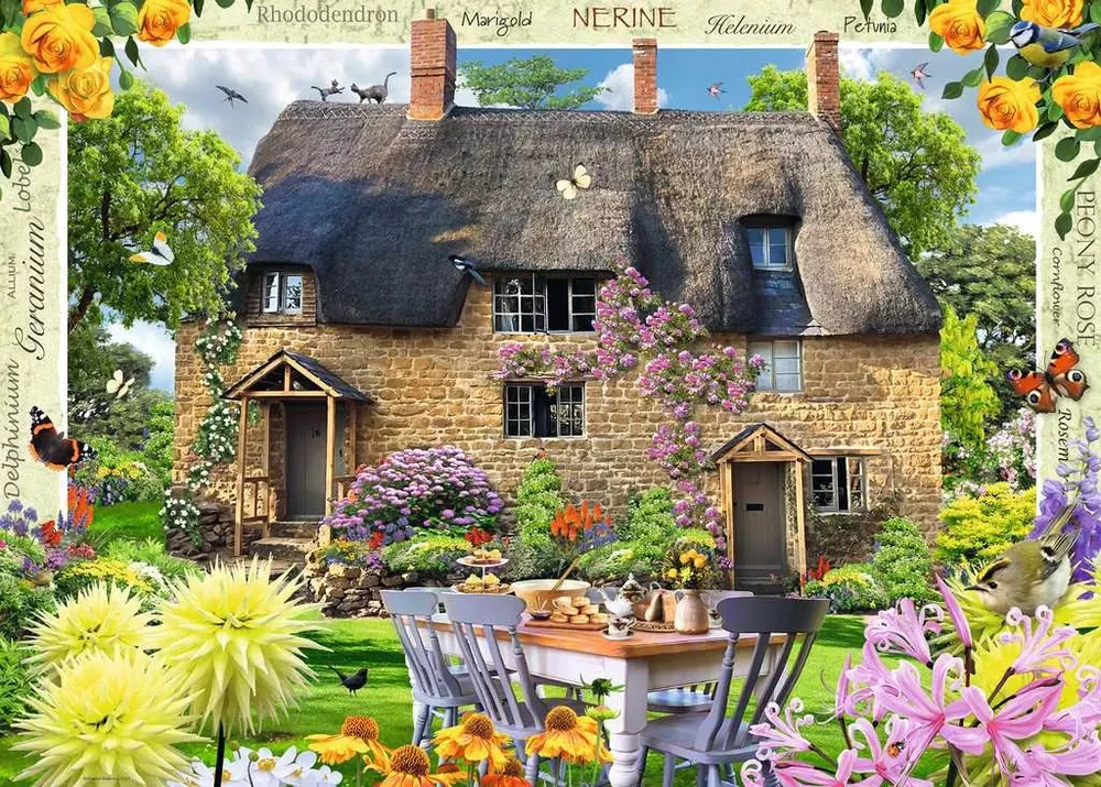 Ravensburger dėlionė „Kepėjo namelis“, 1000 det.