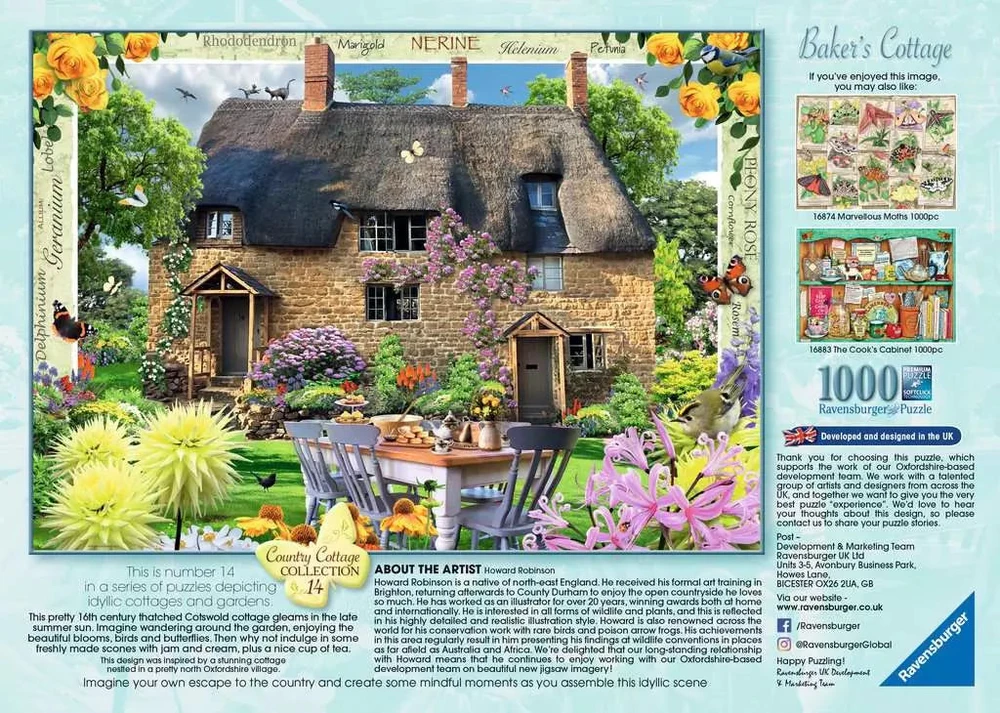 Ravensburger dėlionė „Kepėjo namelis“, 1000 det.