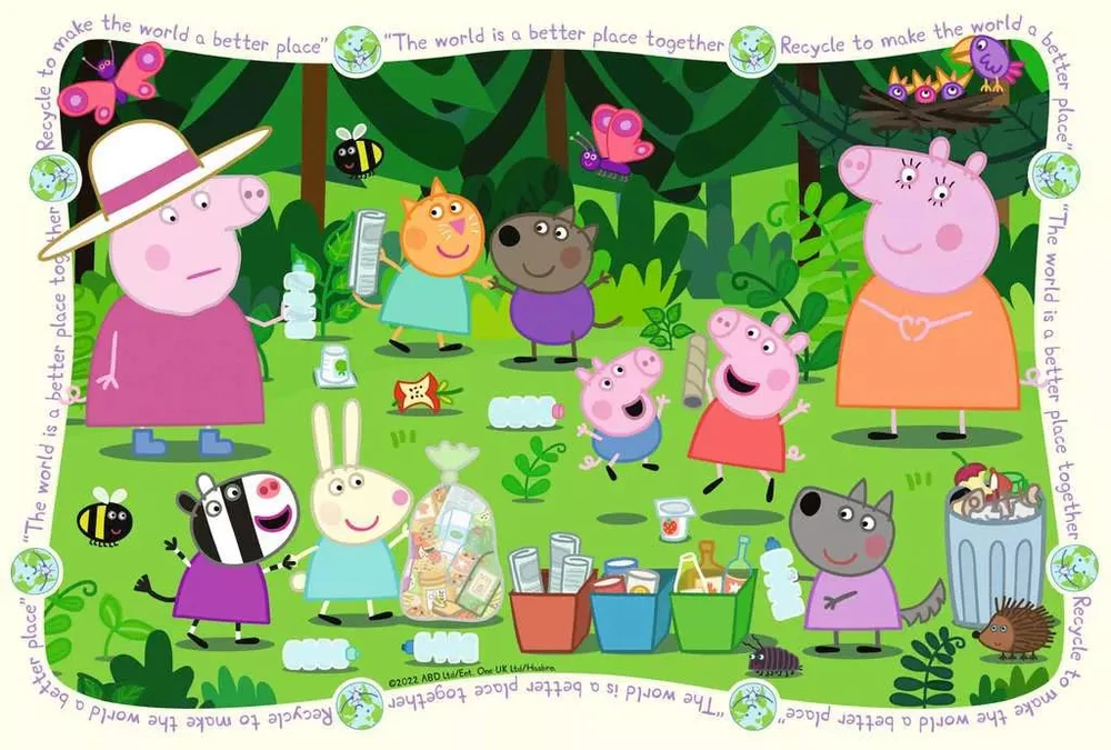 Ravensburger Dėlionė 35 vnt. - Kiaulytė Peppa