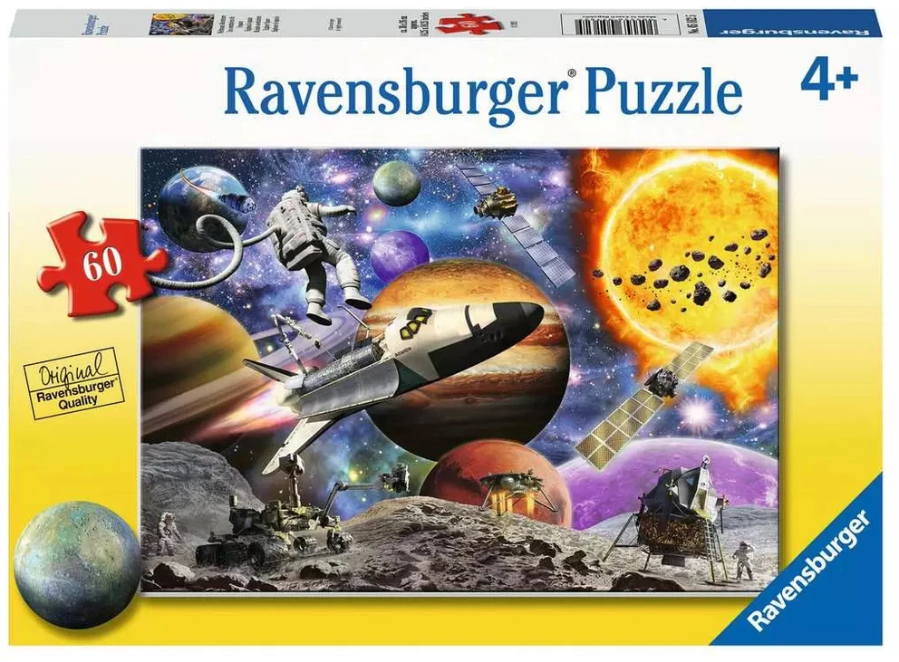 Ravensburger Dėlionė 60 vnt. - Kosmoso užkariavimas