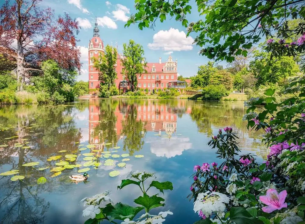Ravensburger dėlionė „Muskau pilis“, 500 det.