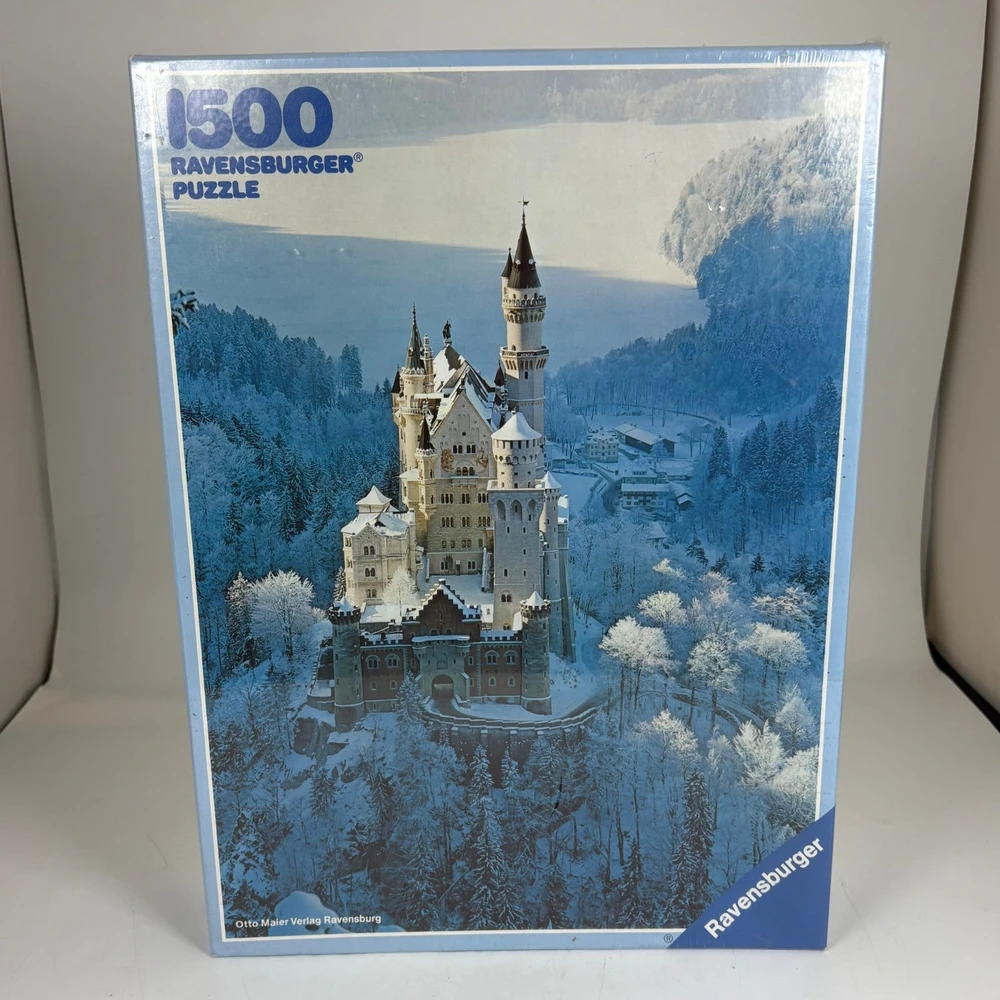 Ravensburger Dėlionė 1500 vnt. - Pilis žiemą
