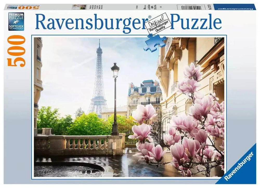 Ravensburger dėlionė „Pavasaris Paryžiuje“, 500 det.