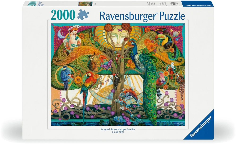 Ravensburger Dėlionė 2000 vnt. - Gamta
