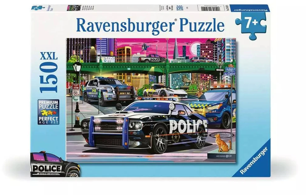 Ravensburger Dėlionė 150 vnt. - Policija