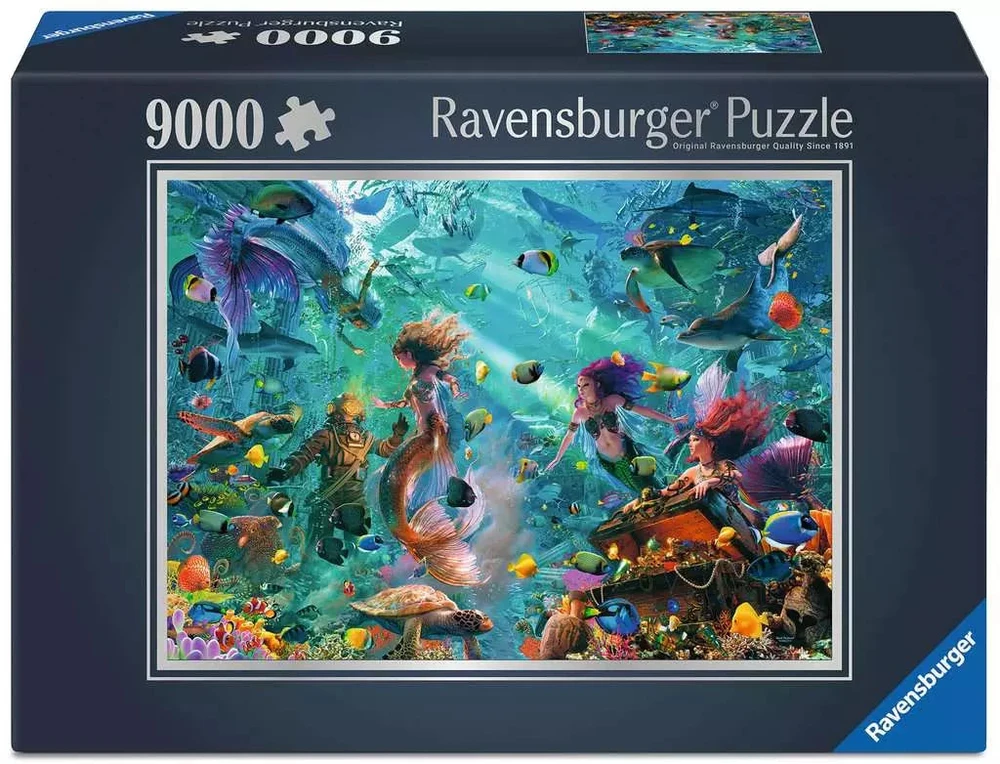 Ravensburger Dėlionė 9000 vnt. - Magiškas povandeninis pasaulis
