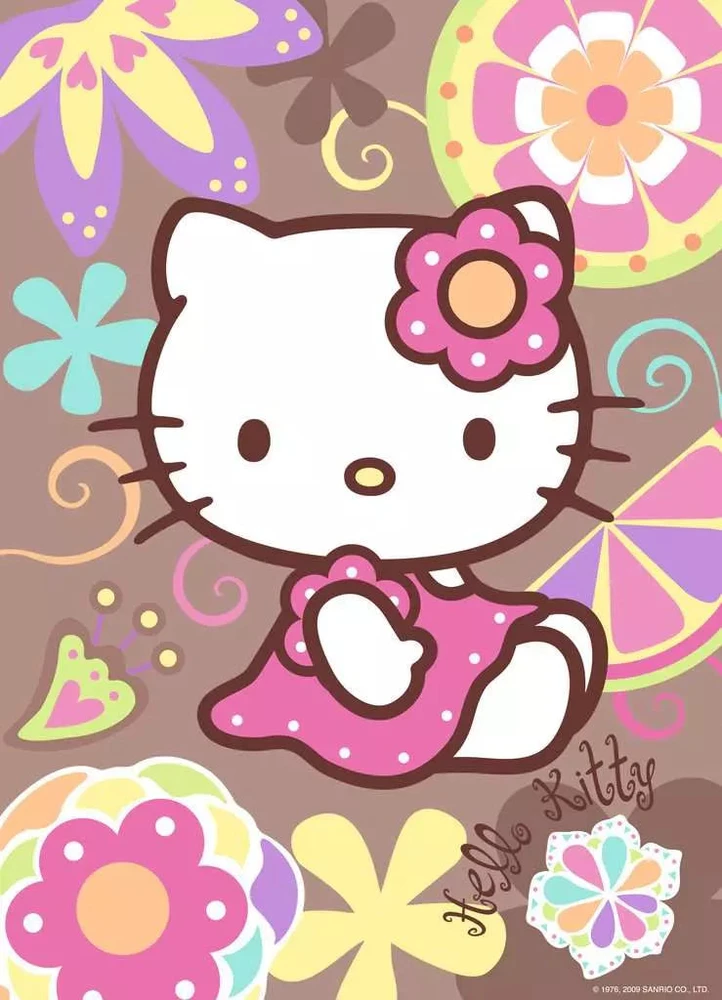 Ravensburger dėlionė + puzzleball® „Hello Kitty“, 100 + 60 det., nuo 7 m.