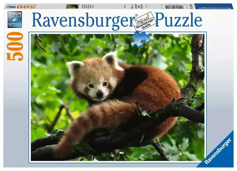 Ravensburger Dėlionė 500 vnt. - Raudonoji panda