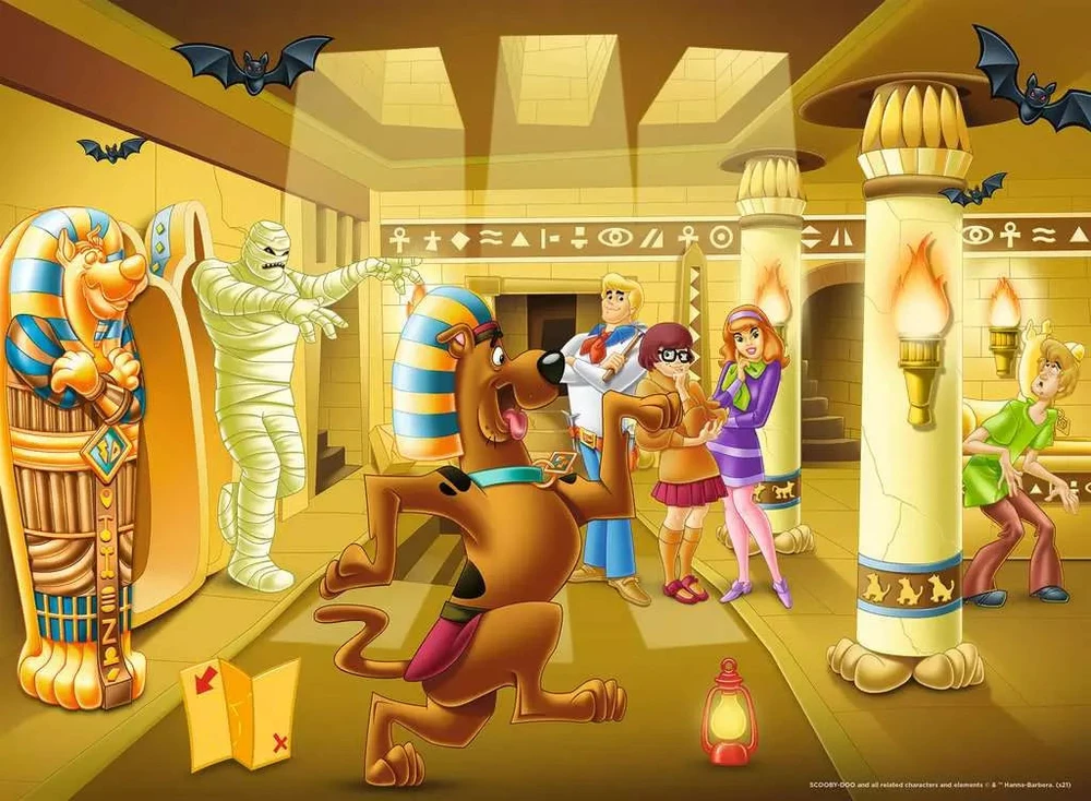 Ravensburger Dėlionė 100 vnt. - Scooby Doo