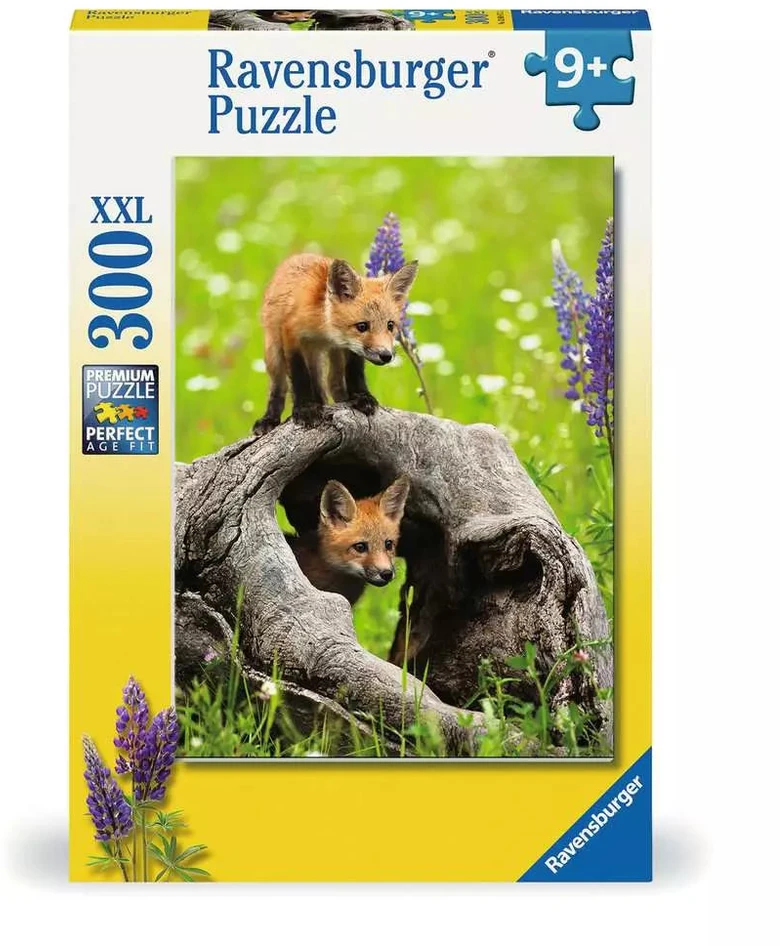 Ravensburger Dėlionė 300 vnt. - Smalsūs lapiukai
