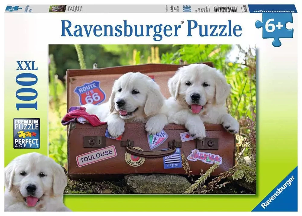 Ravensburger Dėlionė 100 vnt. - Šuniukai