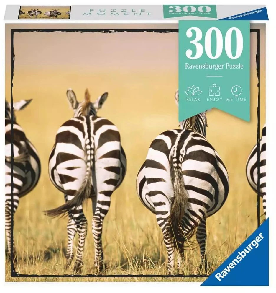 Ravensburger Dėlionė 300 vnt. - Zebrai