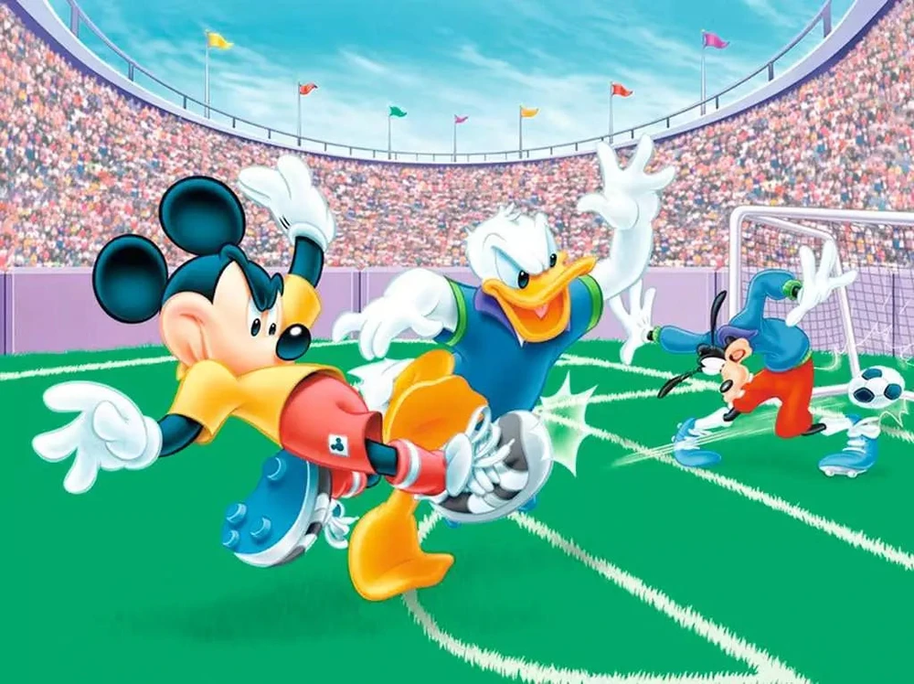 Ravensburger kubelių dėlionė „Disney Peliukas Mikis“, 12 kubelių