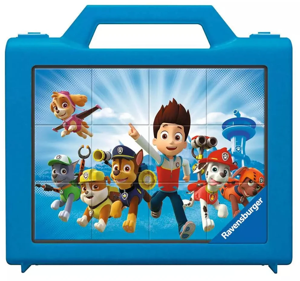 Ravensburger kubelių dėlionė „Šunyčiai patruliai“, 12 kubelių