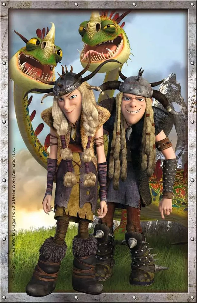 Ravensburger mini dėlionė „Drakonai“, 54 det.