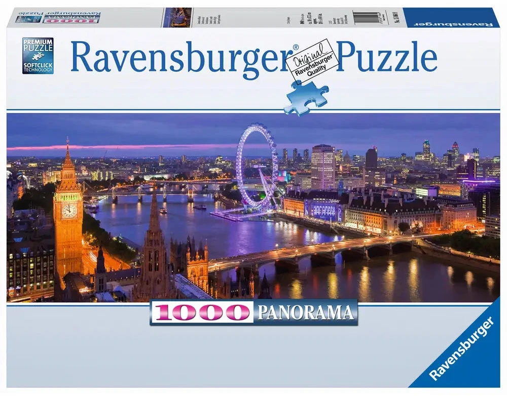 Ravensburger "Panorama" Dėlionė 1000 vnt. - Naktinis Londonas