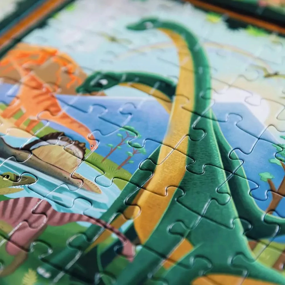 Ravensburger PuzzleUP! 4 dėlionės „Dinozaurai“, nuo 4 m.