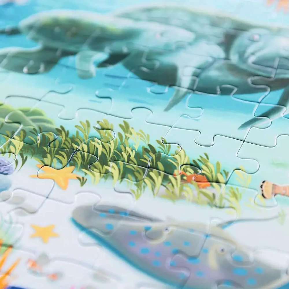 Ravensburger PuzzleUP! 4 dėlionės „Jūrų gyvūnai“, nuo 5 m.
